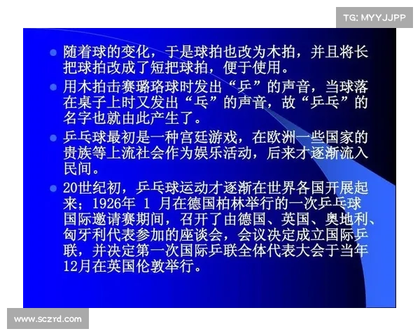 乒乓球起源与发展历程探析从英国娱乐运动到全球竞技项目的转变 乒乓球起源与发展历程探析从英国娱乐运动到全球竞技项目的转变